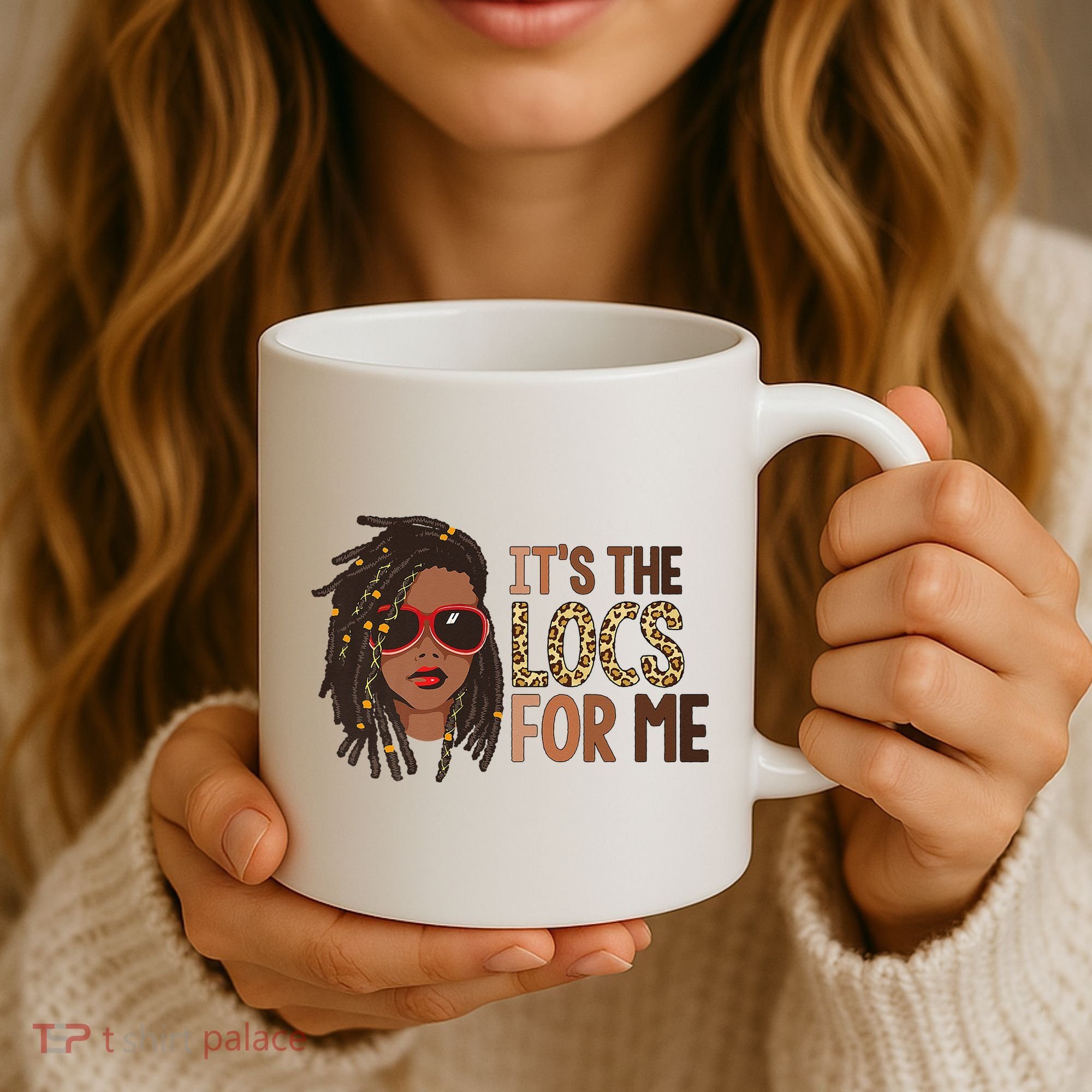 Locs Queen It Is The Locs For Black Woman Juneteenth Coffee Mug