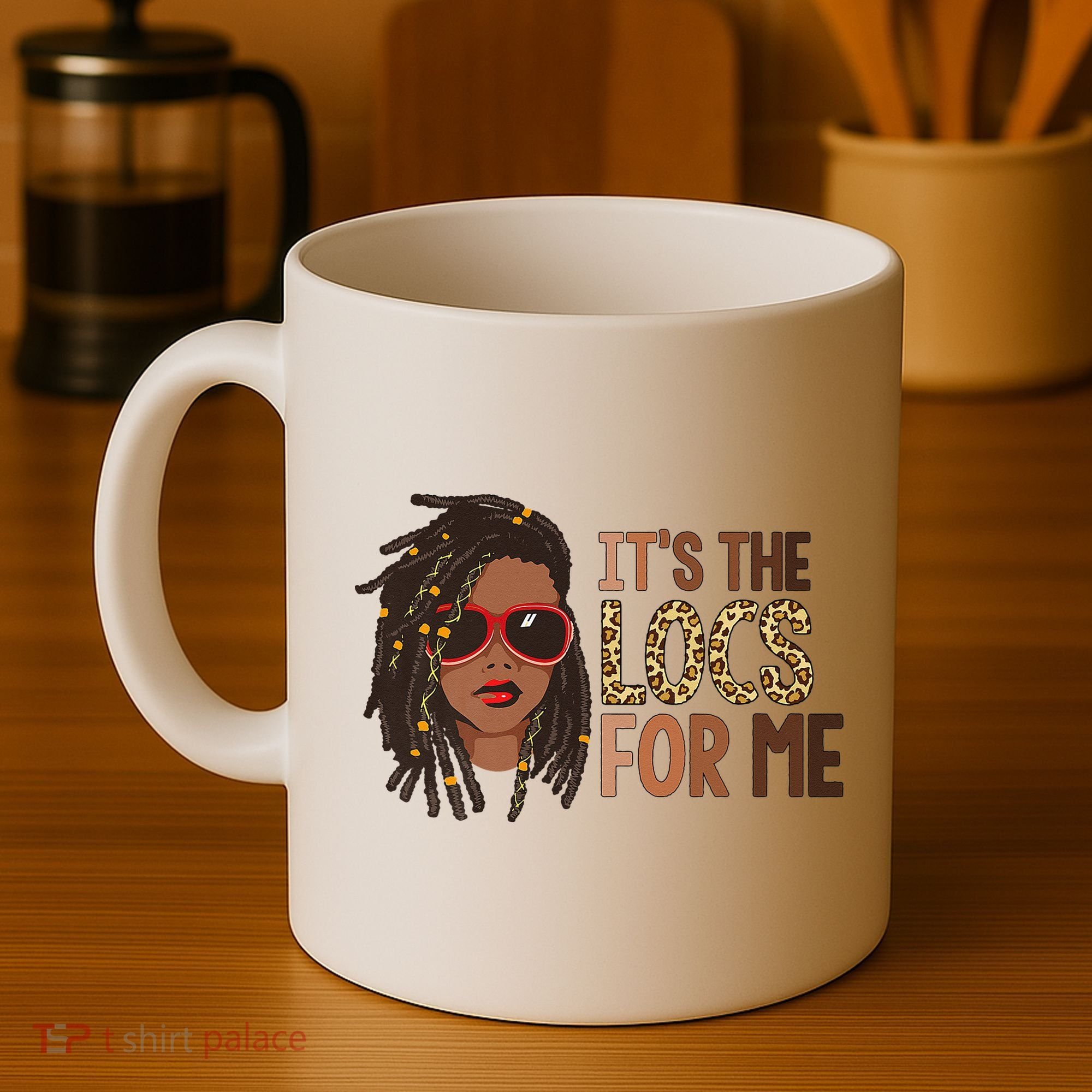 Locs Queen It Is The Locs For Black Woman Juneteenth Coffee Mug