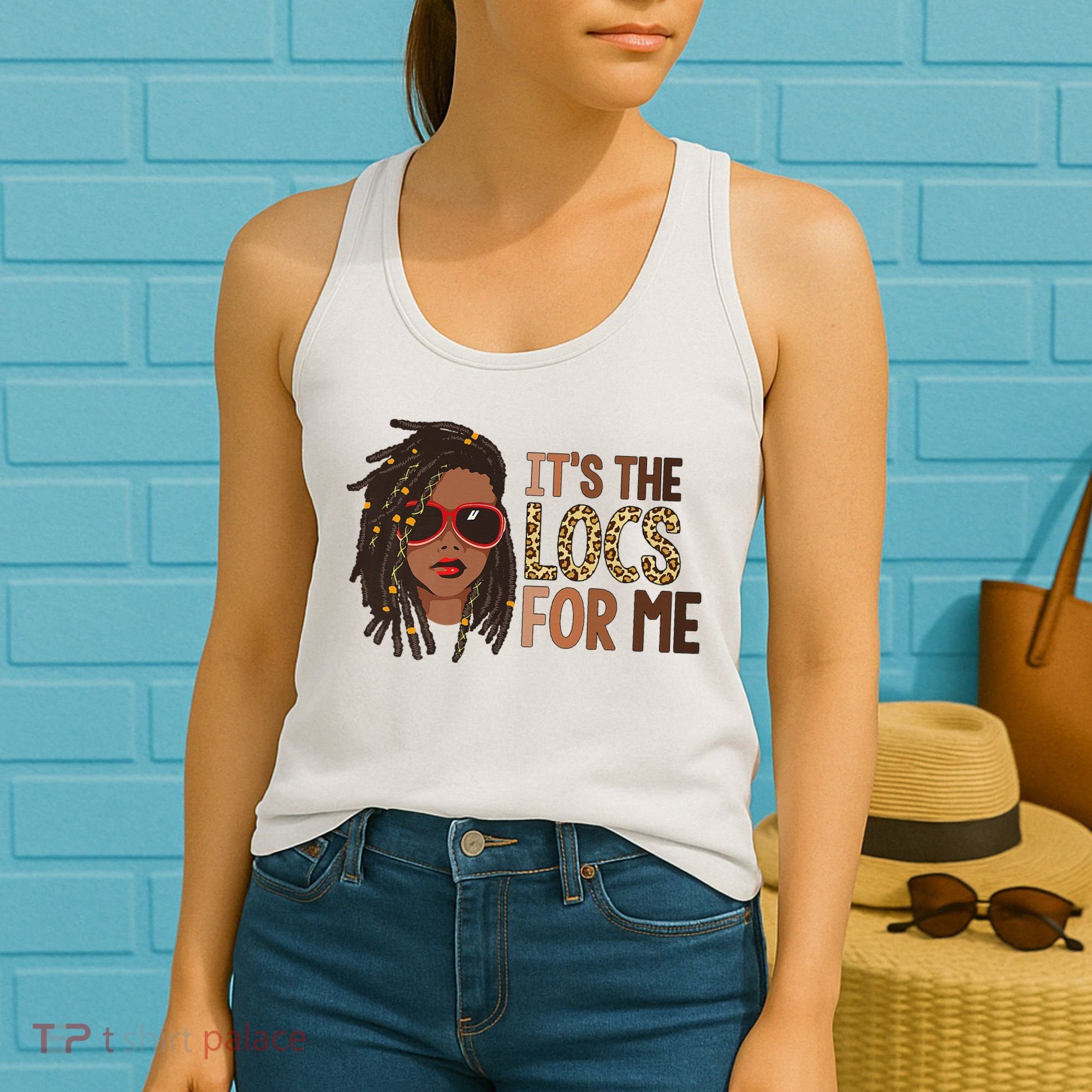 Locs Queen It Is The Locs For Black Woman Juneteenth Women's Tank Top