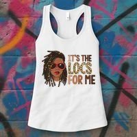 Locs Queen It Is The Locs For Black Woman Juneteenth Women's Tank Top thumb 3