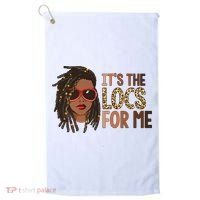 Locs Queen It Is The Locs For Black Woman Juneteenth Golf Towel thumb 0