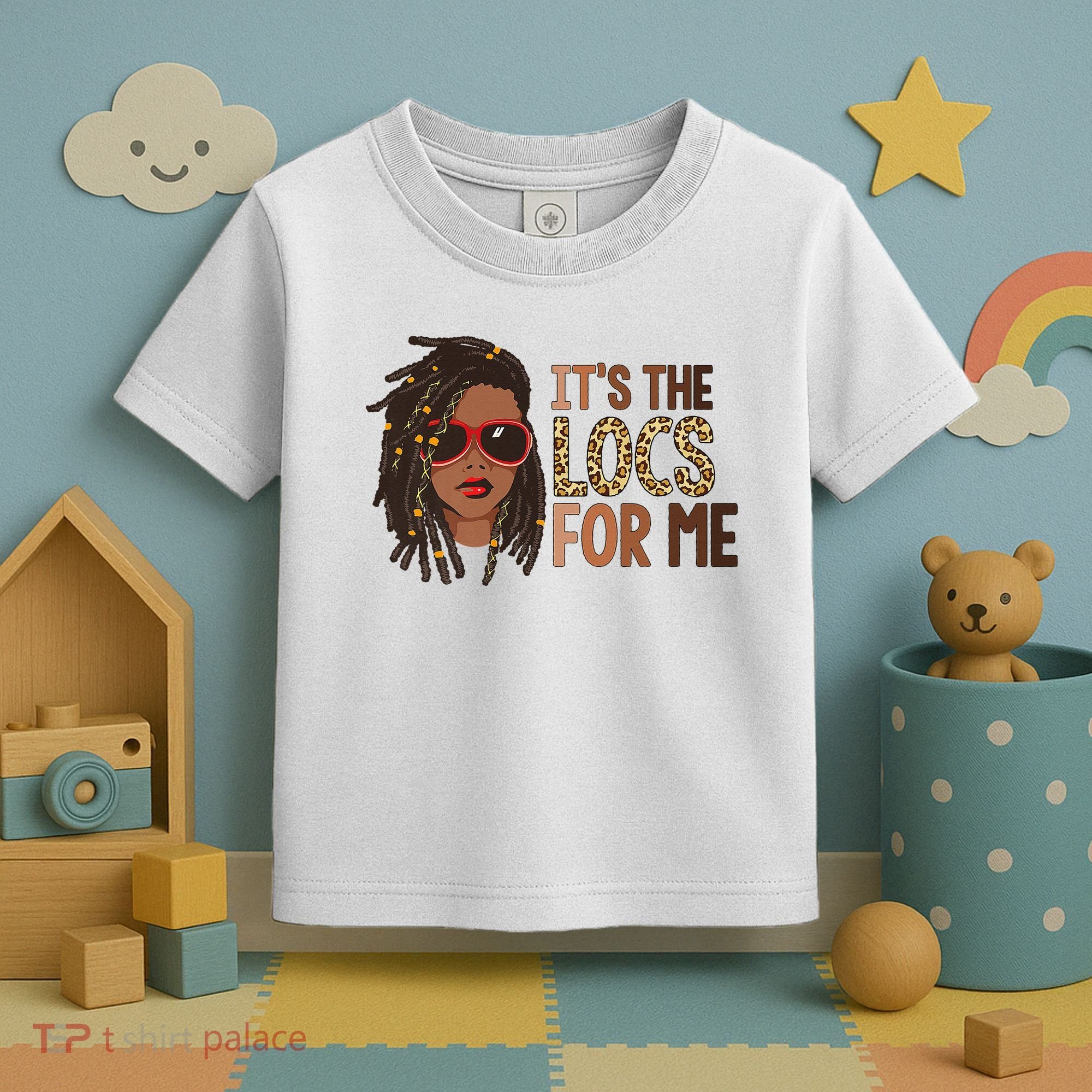 Locs Queen It Is The Locs For Black Woman Juneteenth Toddler T-Shirt