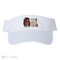Locs Queen It Is The Locs For Black Woman Juneteenth Visor thumb 0