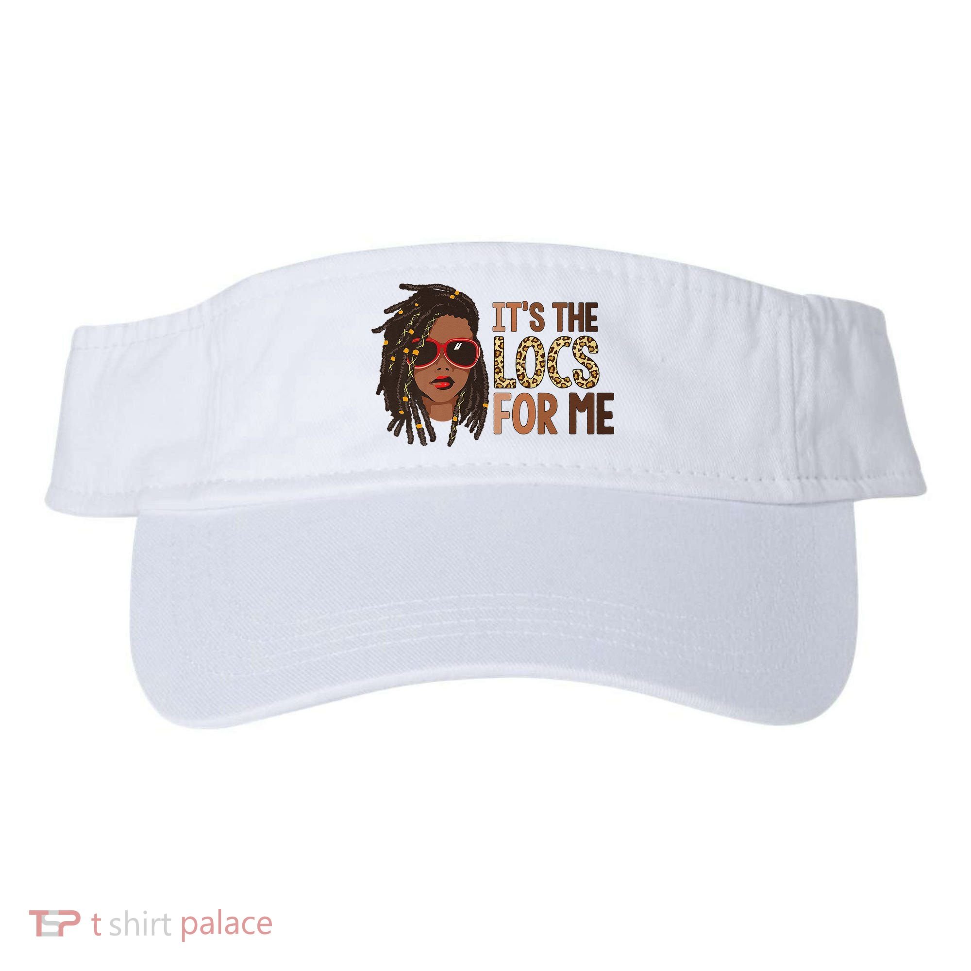 Locs Queen It Is The Locs For Black Woman Juneteenth Visor