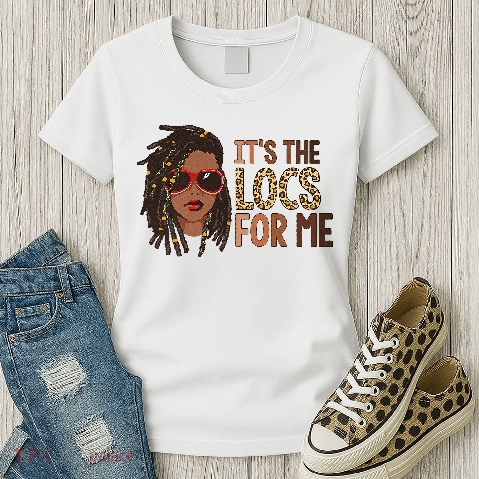 Locs Queen It Is The Locs For Black Woman Juneteenth Women's T-Shirt
