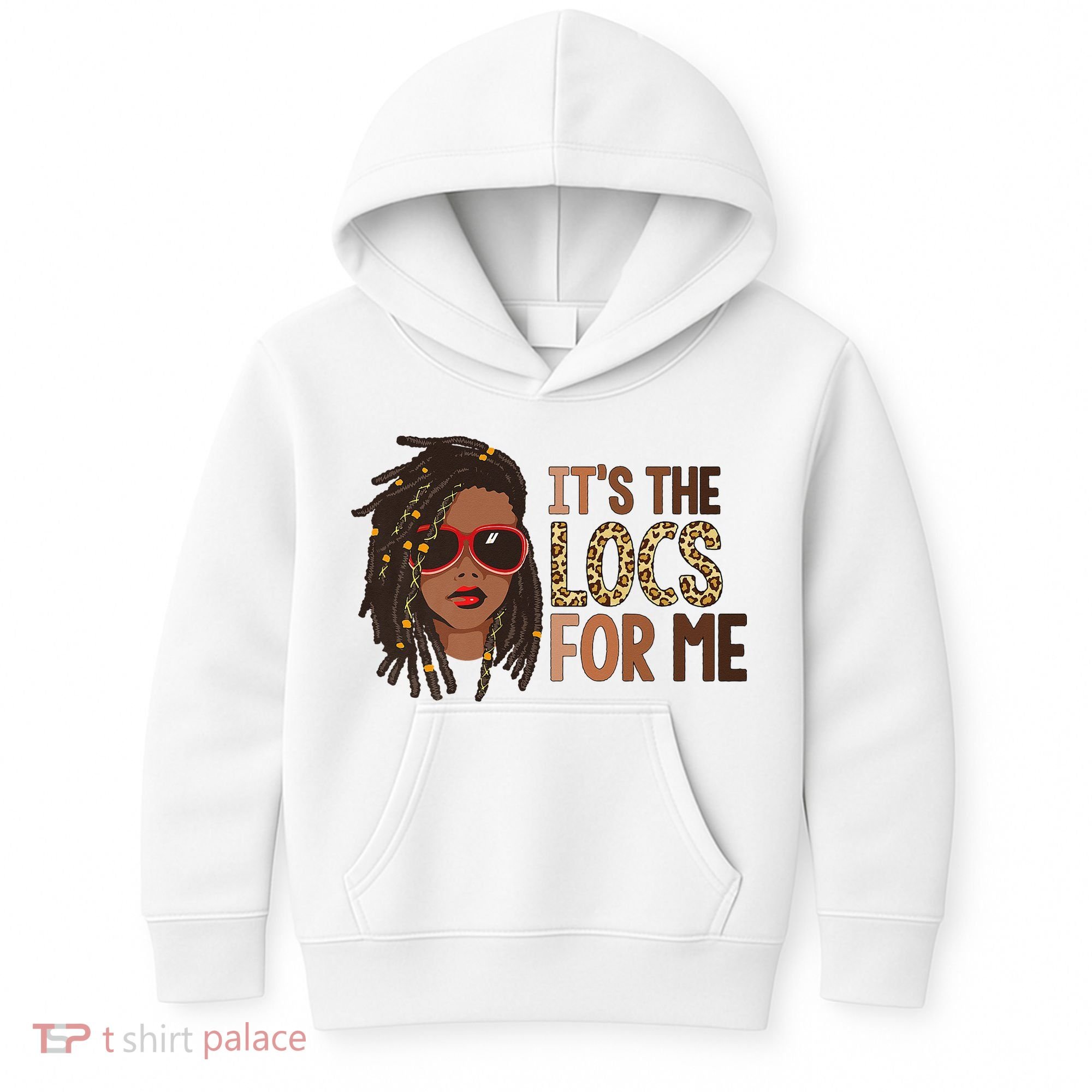 Locs Queen It Is The Locs For Black Woman Juneteenth Kids Hoodie