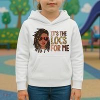 Locs Queen It Is The Locs For Black Woman Juneteenth Kids Hoodie thumb 3