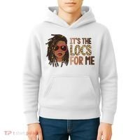 Locs Queen It Is The Locs For Black Woman Juneteenth Kids Hoodie thumb 4
