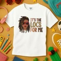 Locs Queen It Is The Locs For Black Woman Juneteenth Kids T-Shirt thumb 3