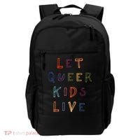 Let Queer K.I.D.S Live Protect Non Binary Backpack thumb 0