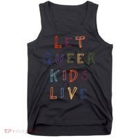 Let Queer K.I.D.S Live Protect Non Binary Tank Top thumb 0