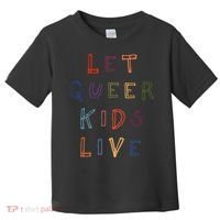 Let Queer K.I.D.S Live Protect Non Binary Toddler T-Shirt thumb 0