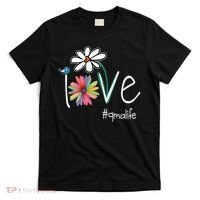 Love Qma Life Art Flower Color T-Shirt thumb 0