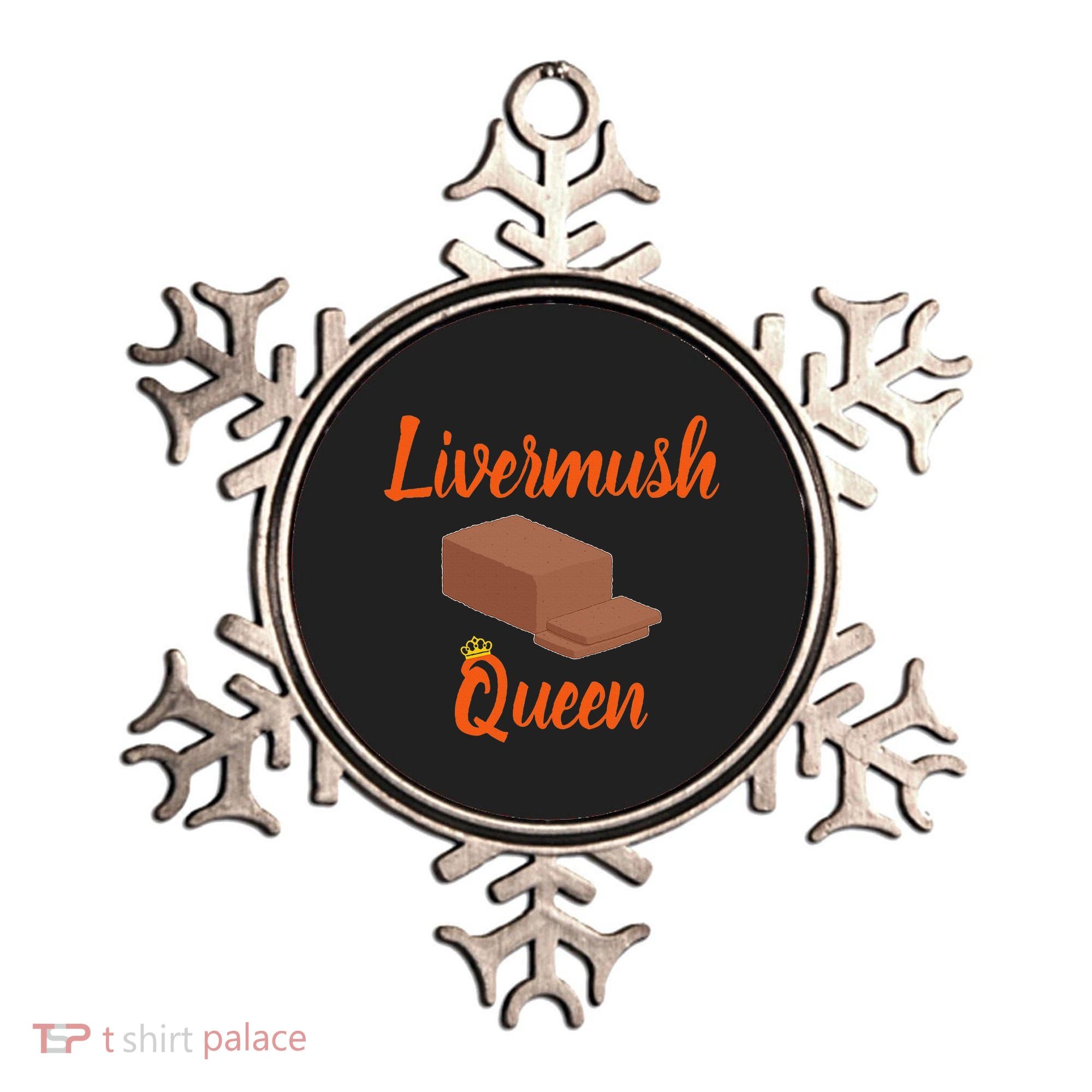 Livermush Queen North Carolina Food Ornament