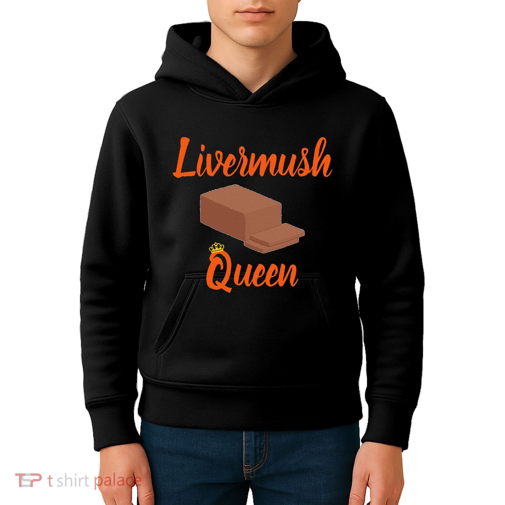 Livermush Queen North Carolina Food Kids Hoodie