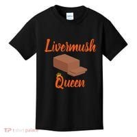 Livermush Queen North Carolina Food Kids T-Shirt thumb 0