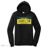 Laurelton Queens Ny New York Neighborhood License Plate Women's Hoodie thumb 0