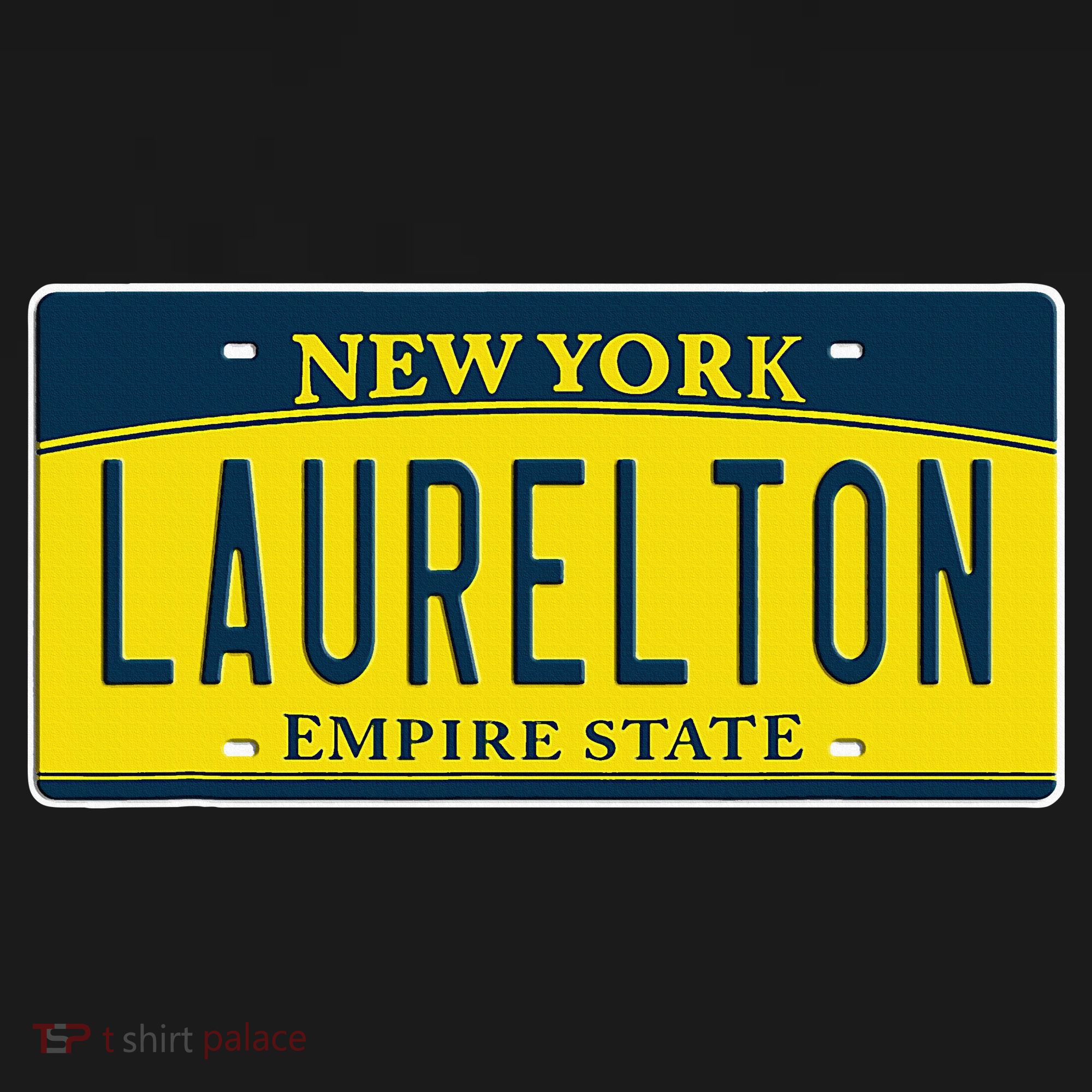 Laurelton Queens Ny New York Neighborhood License Plate Women's Tank Top