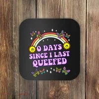 Love Queefing Queef Funny Queefed Embarrassing Coaster thumb 0