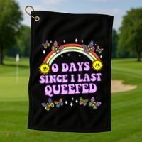 Love Queefing Queef Funny Queefed Embarrassing Golf Towel thumb 1