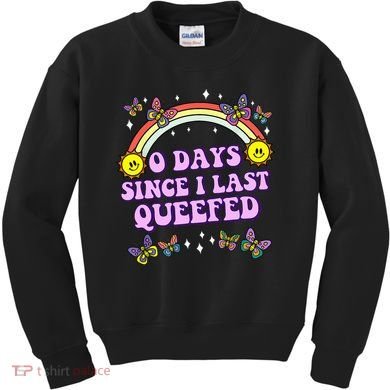Love Queefing Queef Funny Queefed Embarrassing Kids Sweatshirt