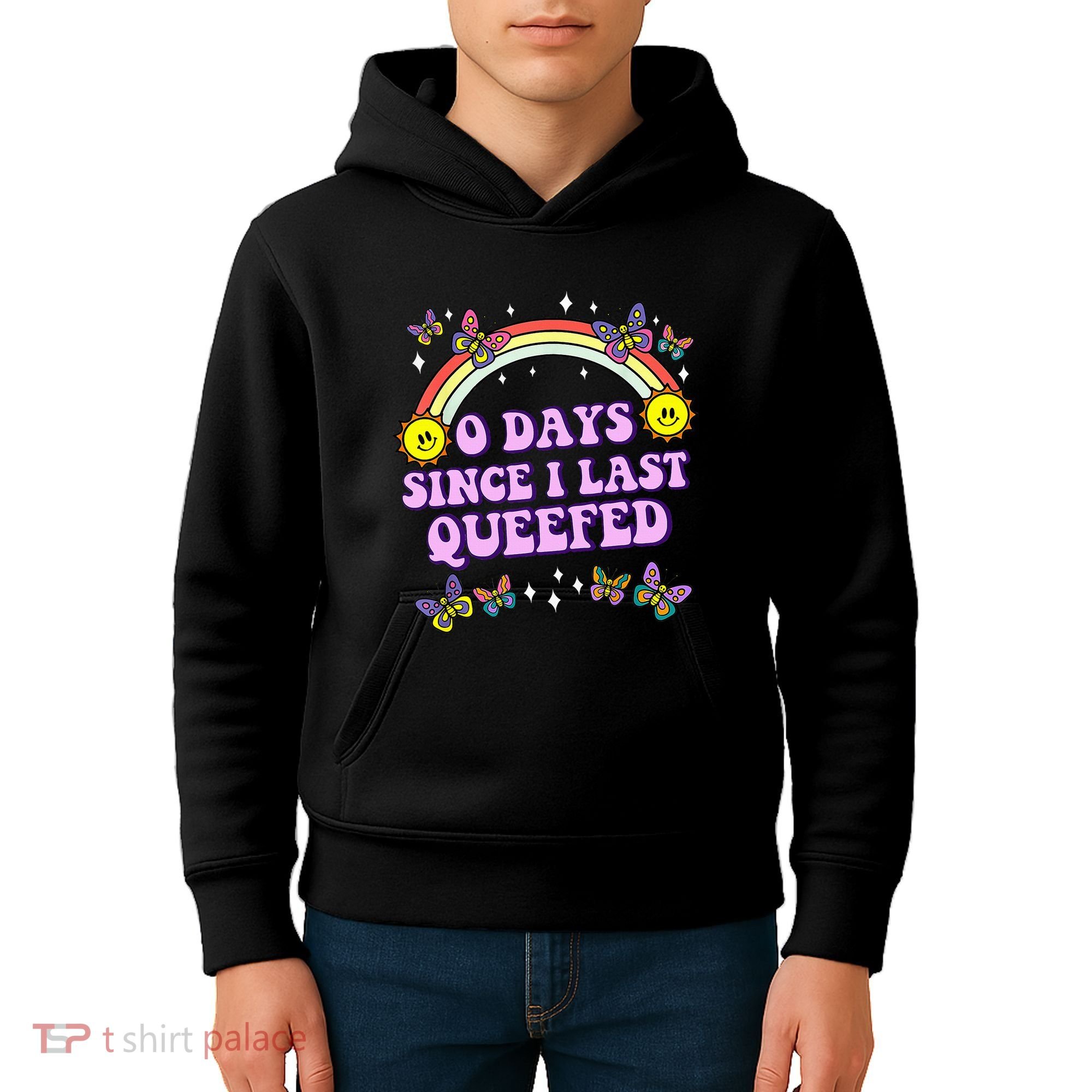 Love Queefing Queef Funny Queefed Embarrassing Kids Hoodie