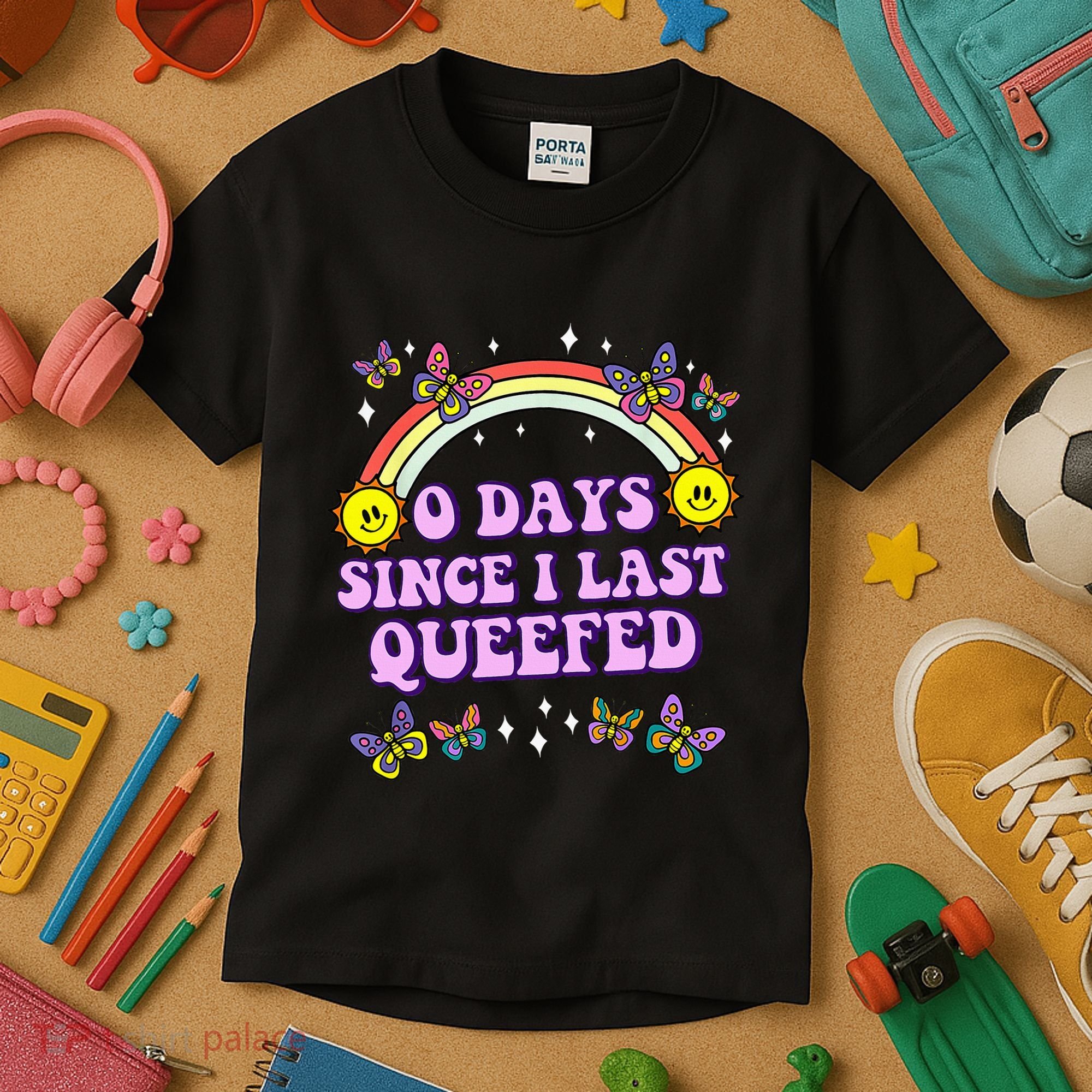 Love Queefing Queef Funny Queefed Embarrassing Kids T-Shirt