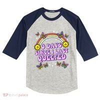 Love Queefing Queef Funny Queefed Embarrassing Kids Colorblock Raglan Jersey thumb 0