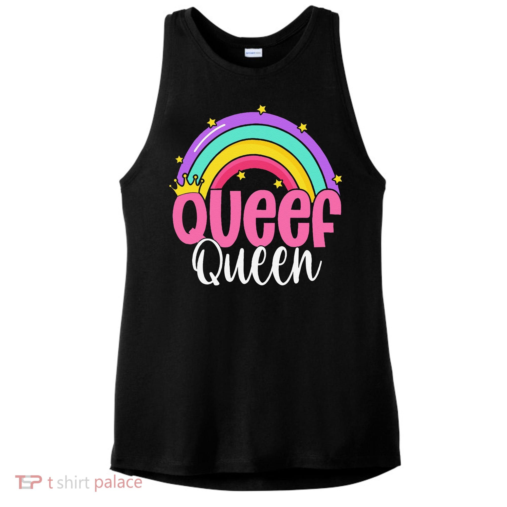 Love Queefing Queef Funny Queefed Embarrassing Adult Humor Gift Ladies PosiCharge Tri-Blend Wicking Tank