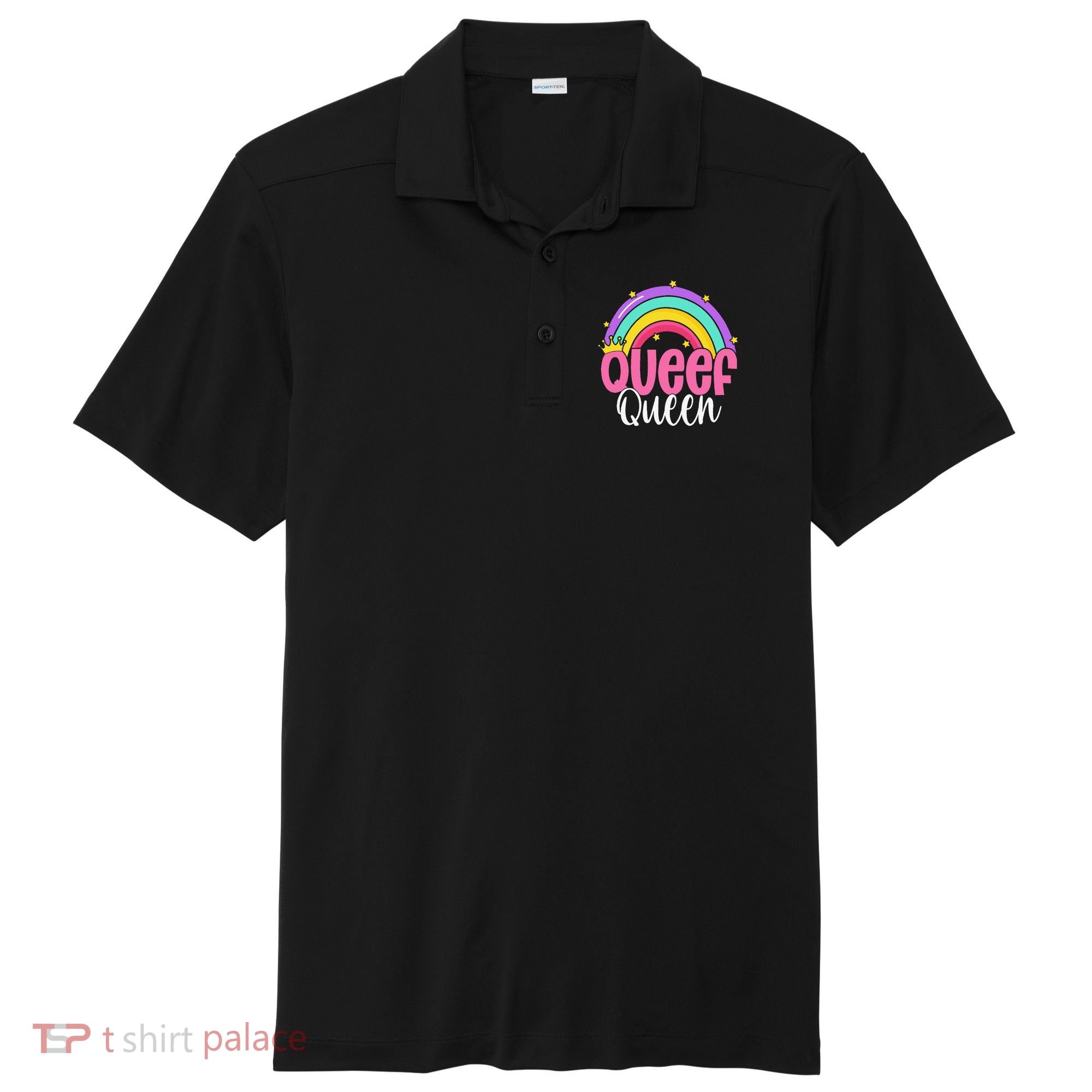 Love Queefing Queef Funny Queefed Embarrassing Adult Humor Gift Sport-Tek Posi-UV Pro Polo