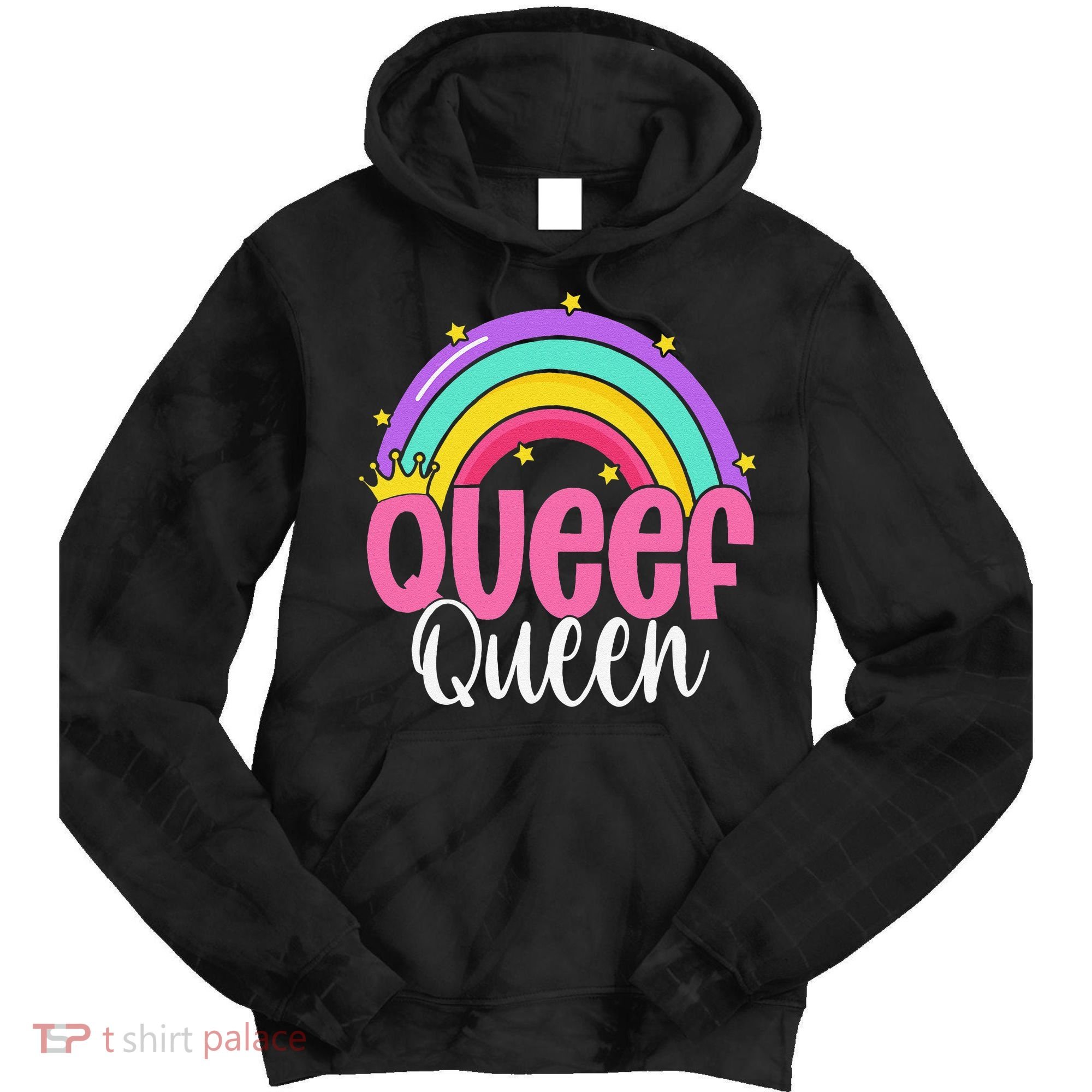 Love Queefing Queef Funny Queefed Embarrassing Adult Humor Gift Tie Dye Hoodie