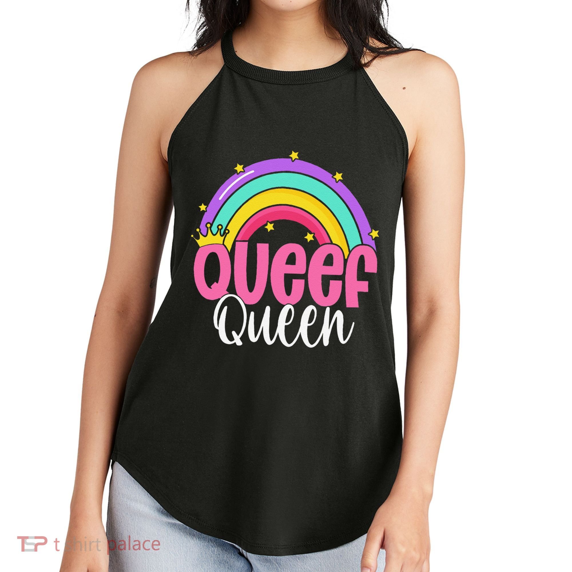 Love Queefing Queef Funny Queefed Embarrassing Adult Humor Gift Women's Perfect Tri Rocker Tank