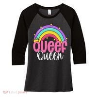 Love Queefing Queef Funny Queefed Embarrassing Adult Humor Gift Women's Tri-Blend 3/4-Sleeve Raglan Shirt thumb 0