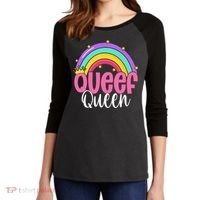 Love Queefing Queef Funny Queefed Embarrassing Adult Humor Gift Women's Tri-Blend 3/4-Sleeve Raglan Shirt thumb 2