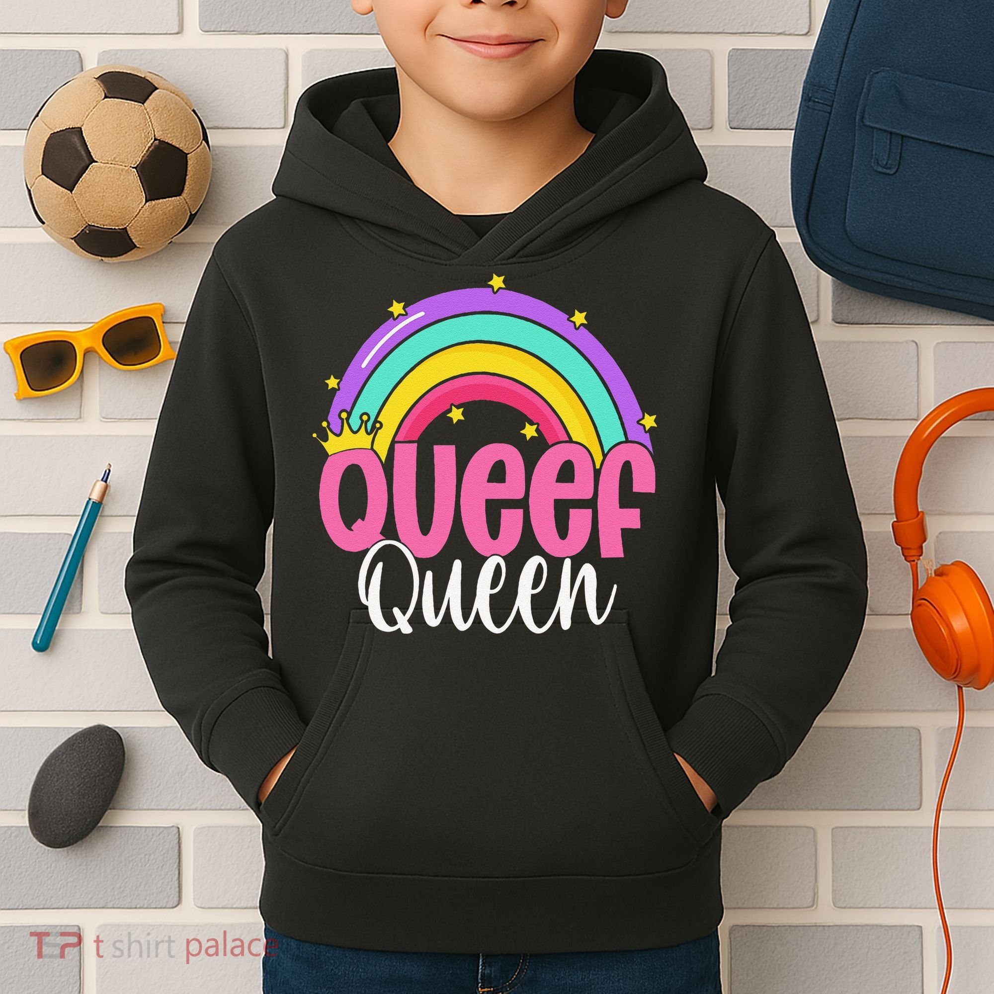 Love Queefing Queef Funny Queefed Embarrassing Adult Humor Gift Kids Hoodie