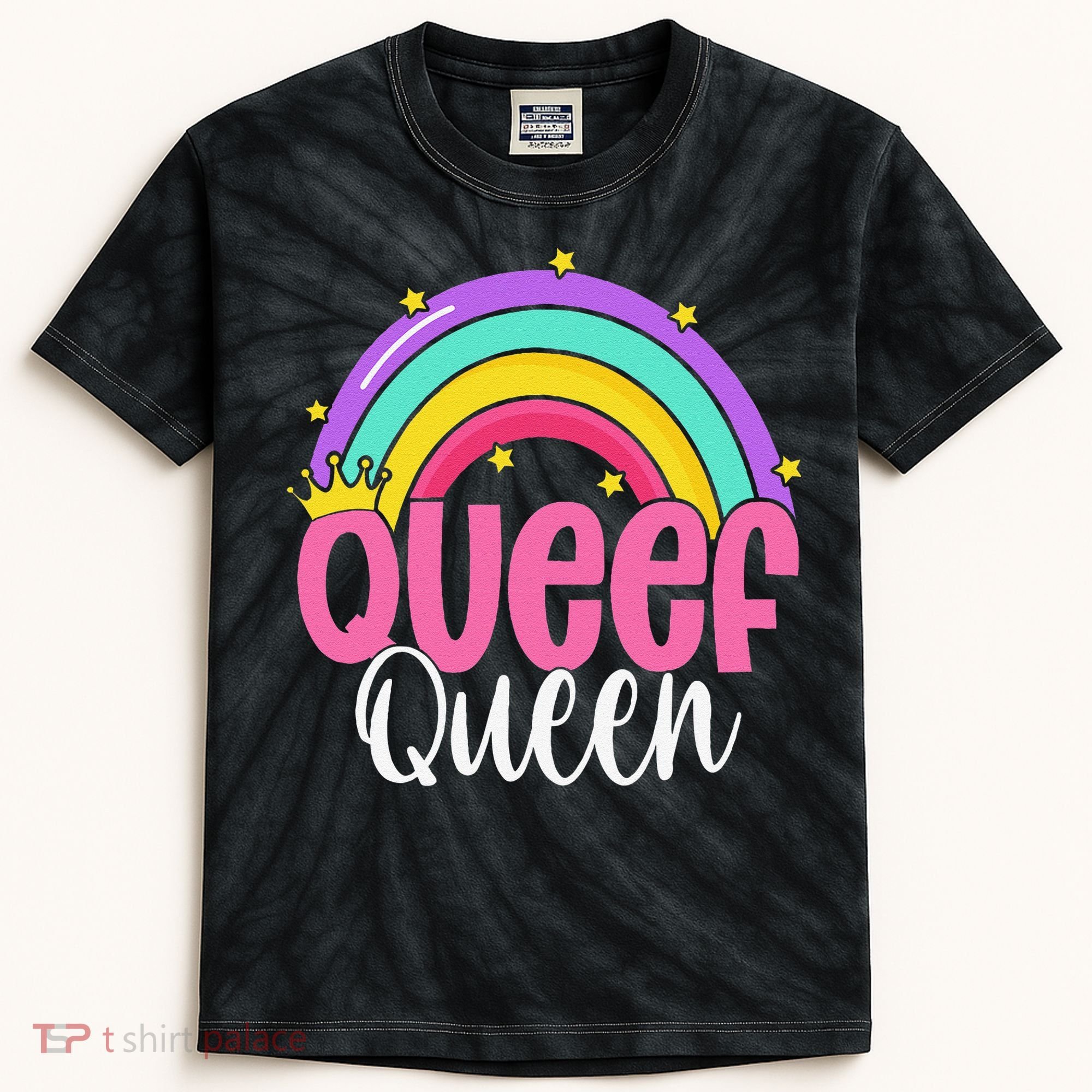 Love Queefing Queef Funny Queefed Embarrassing Adult Humor Gift Kids Tie-Dye T-Shirt