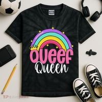 Love Queefing Queef Funny Queefed Embarrassing Adult Humor Gift Kids Tie-Dye T-Shirt thumb 2