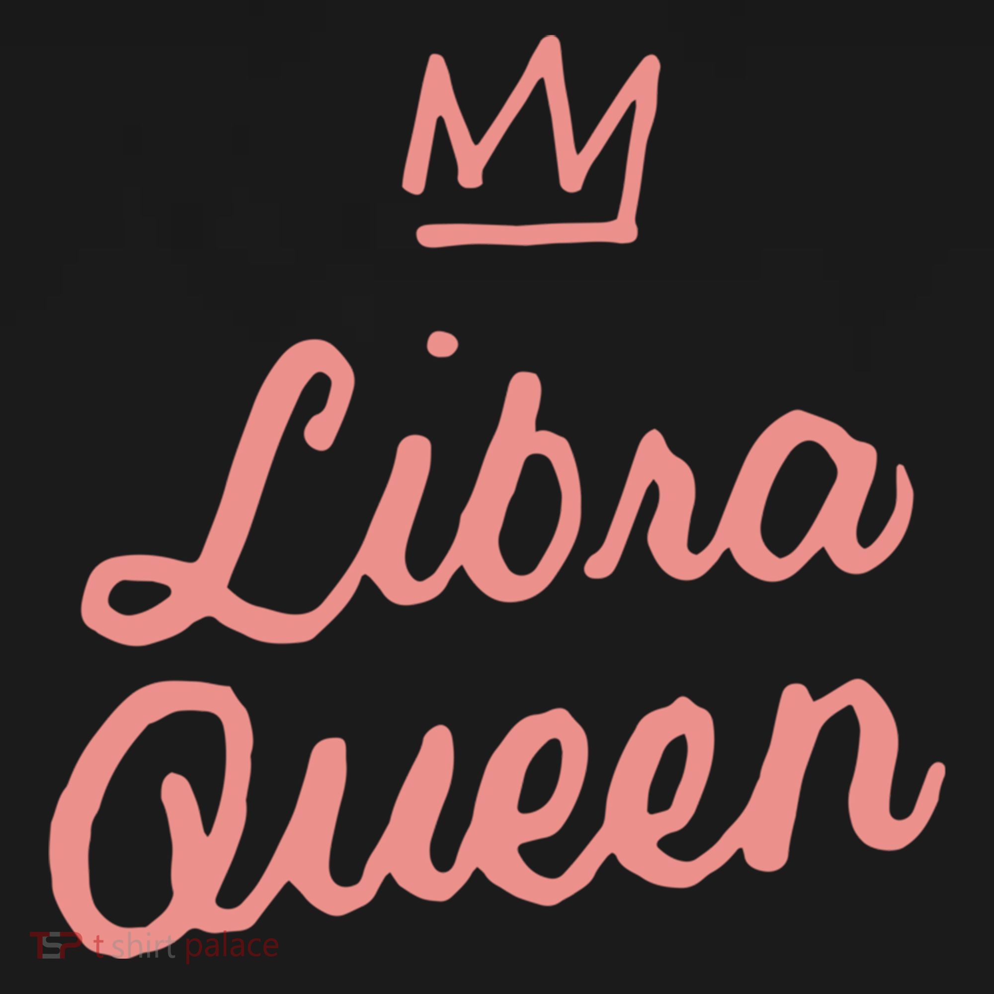 Libra Queen September Or October Birthday Zodiac Funny Gift Women's Hoodie