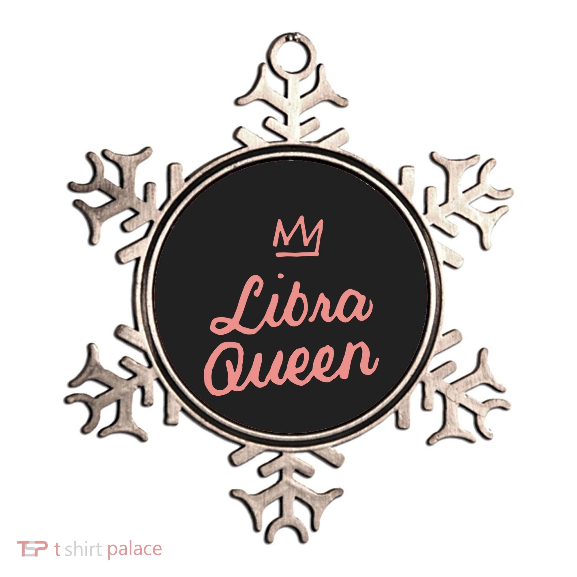 Libra Queen September Or October Birthday Zodiac Funny Gift Ornament