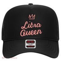 Libra Queen September Or October Birthday Zodiac Funny Gift Hat thumb 0
