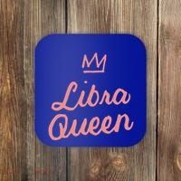 Libra Queen September Or October Birthday Zodiac Funny Gift Coaster thumb 0