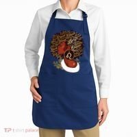 Leo Queen Sweet As Candy Birthday Gift For Black Women Apron thumb 2