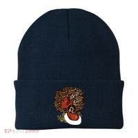Leo Queen Sweet As Candy Birthday Gift For Black Women Beanie thumb 0