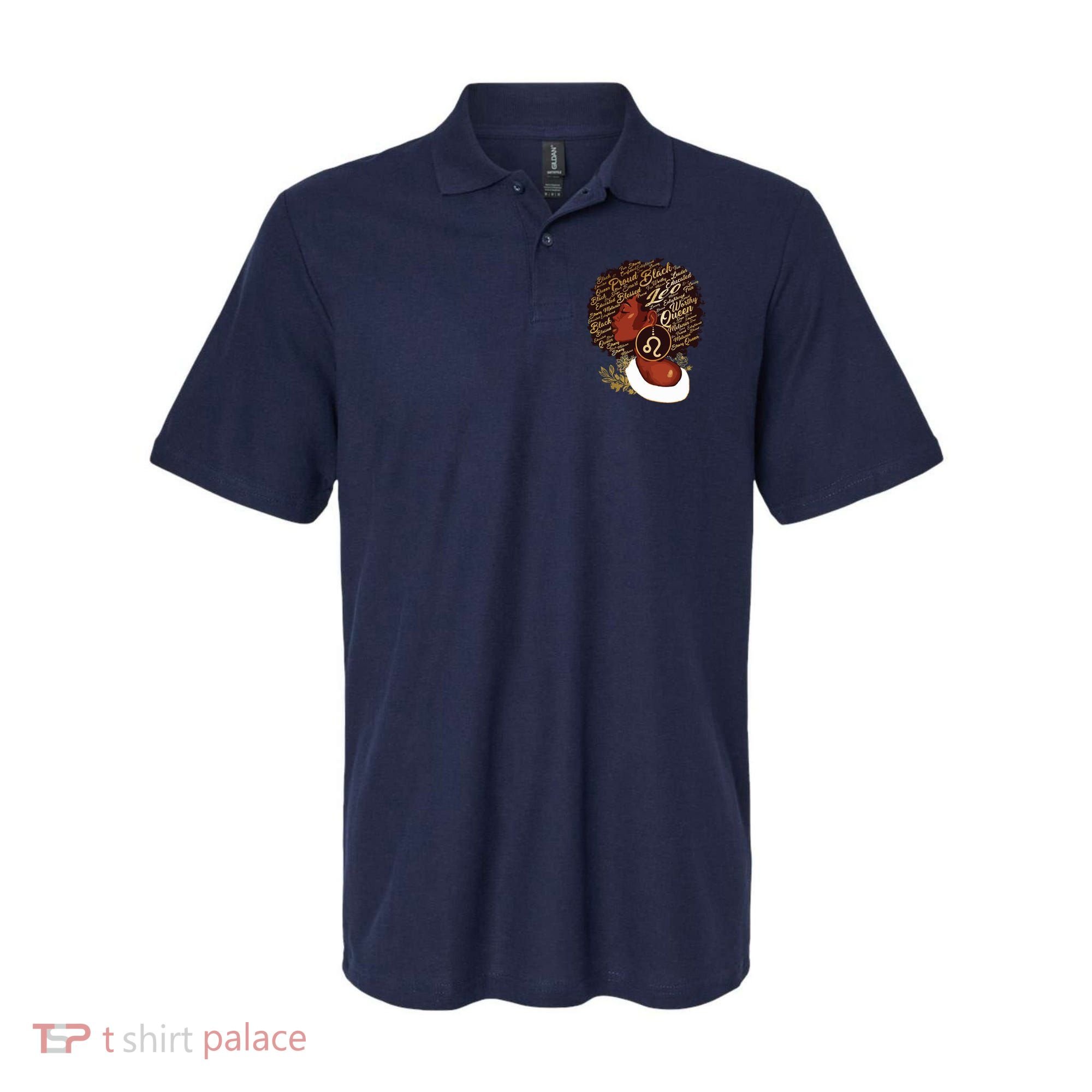 Leo Queen Sweet As Candy Birthday Gift For Black Women Polo