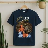 Leo Queen Sweet As Candy Birthday Gift For Black Women T-Shirt thumb 2