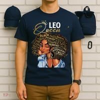 Leo Queen Sweet As Candy Birthday Gift For Black Women T-Shirt thumb 6