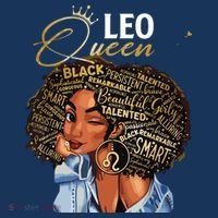 Leo Queen Sweet As Candy Birthday Gift For Black Women Women's Hoodie thumb 2