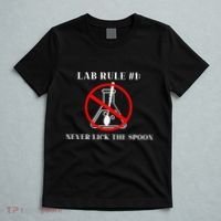 Lab Rule 1 Never Lick The Spoon Funny Science Chemistry T-Shirt thumb 5