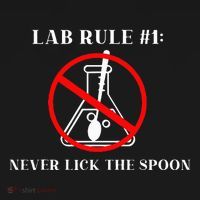 Lab Rule 1 Never Lick The Spoon Funny Science Chemistry Women's Hoodie thumb 2