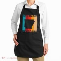 Little Rock Arkansas Retro Cutout Ar Souvenir Apron thumb 2